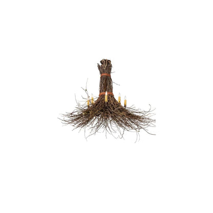 Twigs 8 Light 36" Wide Abstract Chandelier