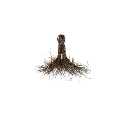 Twigs 8 Light 36" Wide Abstract Chandelier