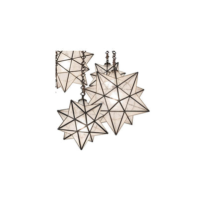 5 Light 38" Wide Multi Light Pendant