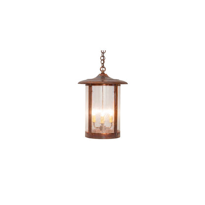 4 Light 14" Wide Taper Candle Pendant