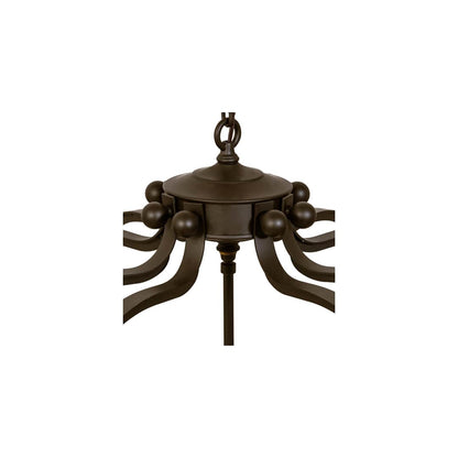 10 Light 33" Wide Pendant