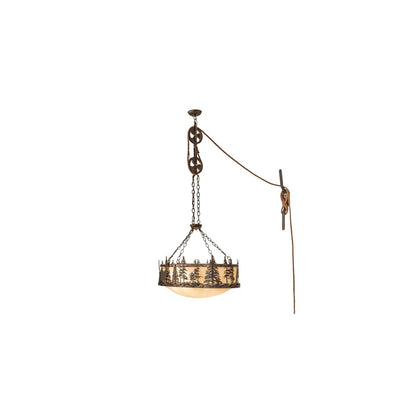 6 Light 20" Wide Pendant