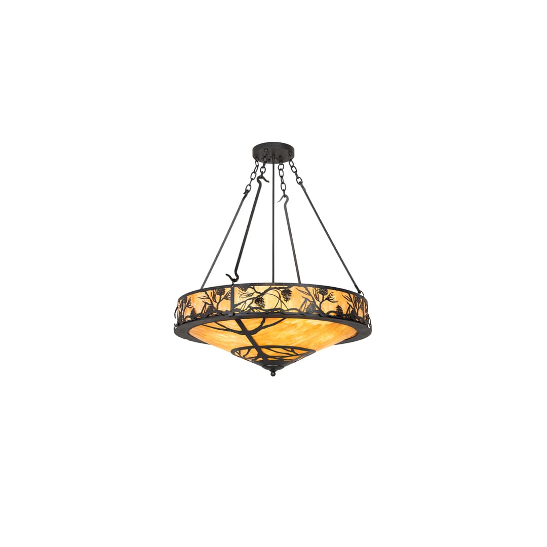 8 Light 36" Wide Pendant