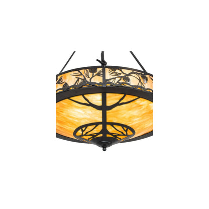 8 Light 36" Wide Pendant