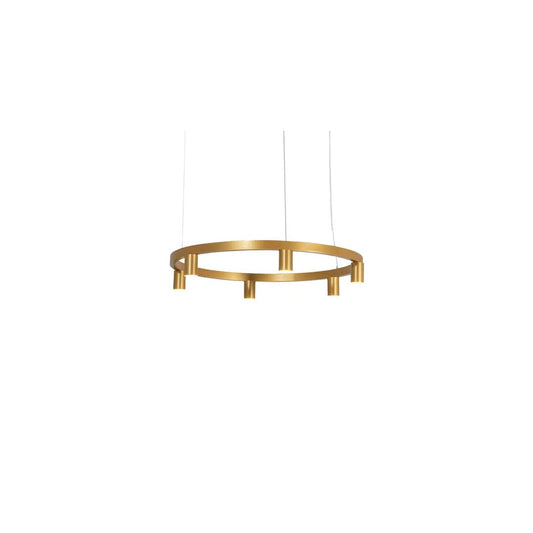 Korfu 6 Light 47" Wide Ring Chandelier
