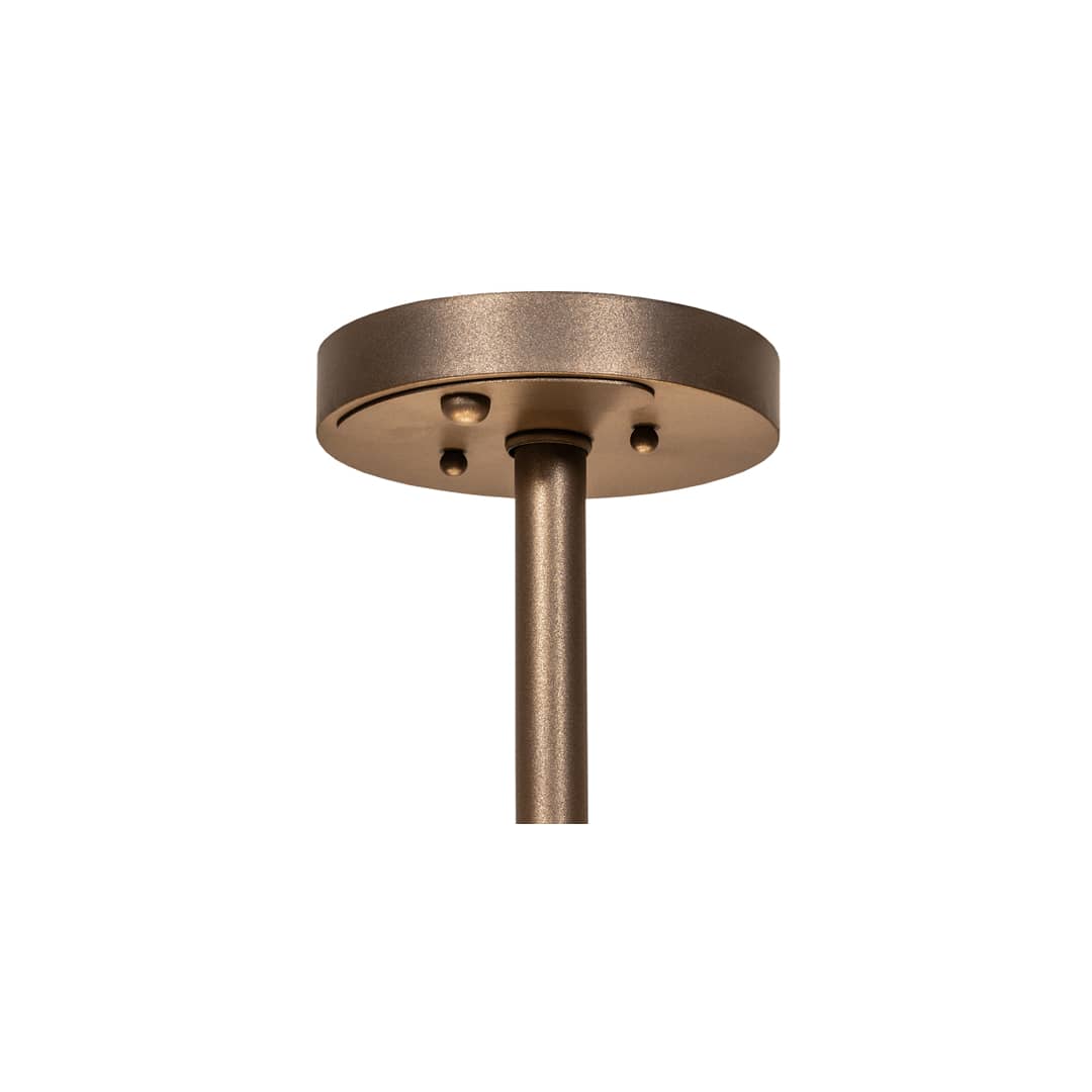 Hampton 4 Light 30" Wide Semi-Flush Bowl Ceiling Fixture - Tyler Bronze Finish