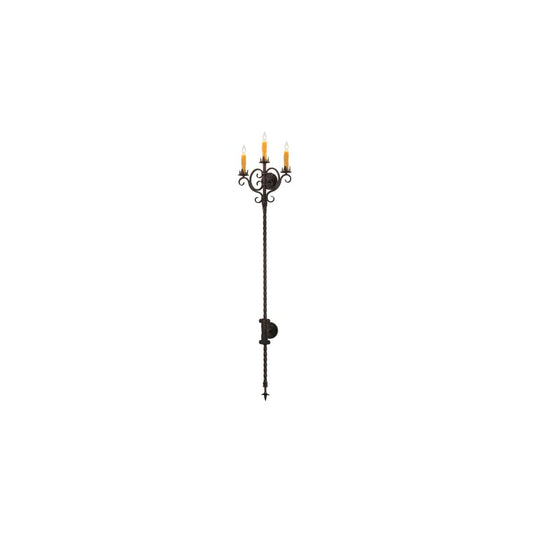 3 Light 74" Tall Wall Sconce