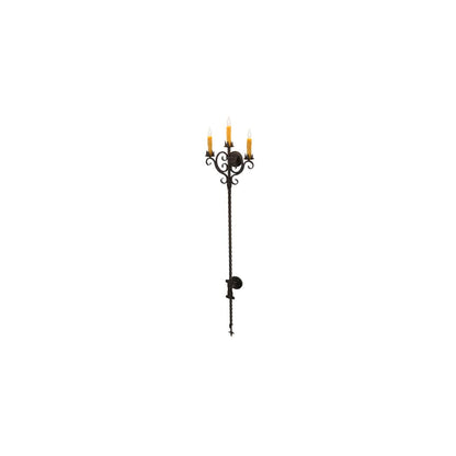 3 Light 74" Tall Wall Sconce