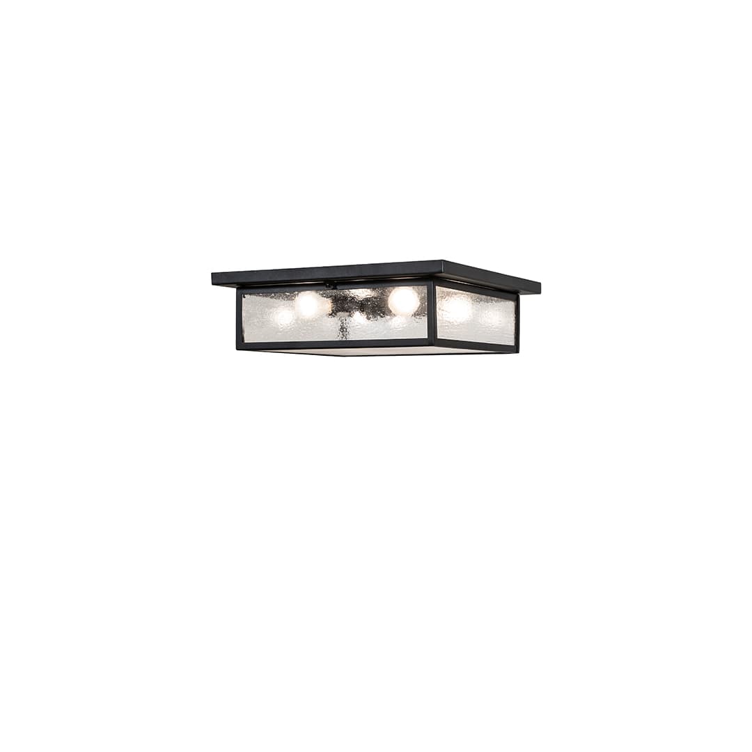 Mission Prime 4 Light 24" Wide Flush Mount Square Ceiling Fixture