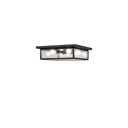 Mission Prime 4 Light 24" Wide Flush Mount Square Ceiling Fixture