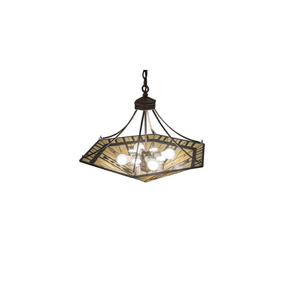 4 Light 27" Wide Pendant
