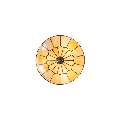 Vincent Honeycomb 3 Light 15" Wide Semi-Flush Bowl Ceiling Fixture - Dark Roast Finish