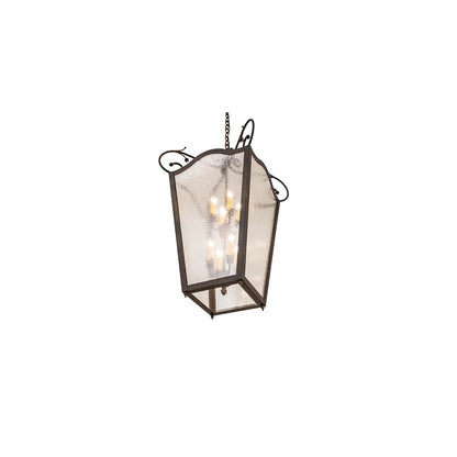 8 Light 29" Wide Taper Candle Pendant