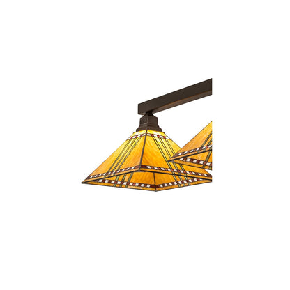 3 Light 48" Wide Linear Pendant