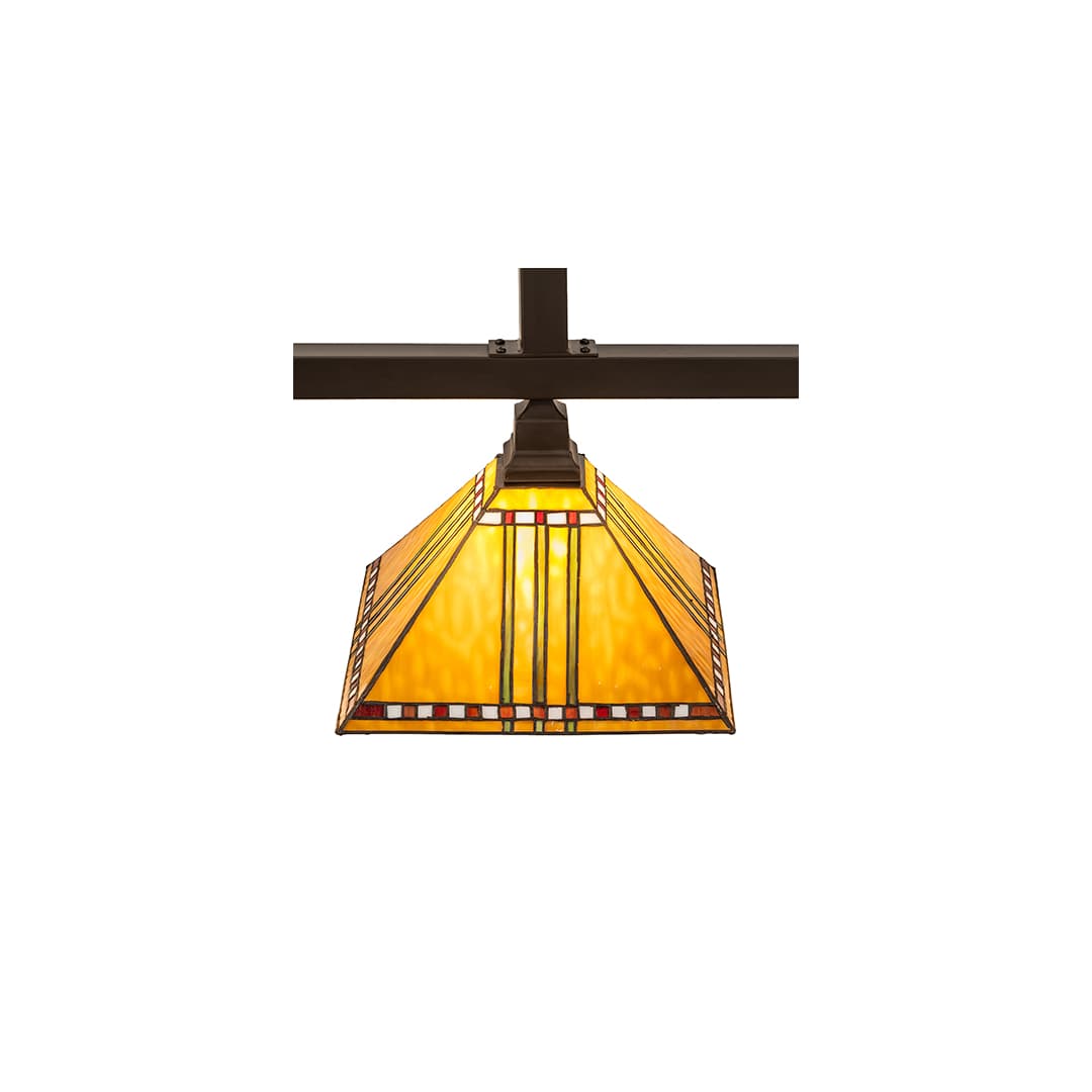 3 Light 48" Wide Linear Pendant