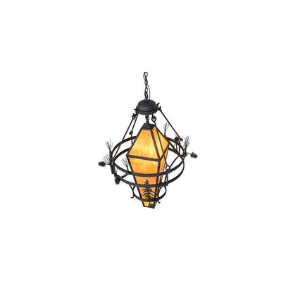 3 Light 36" Wide Pendant