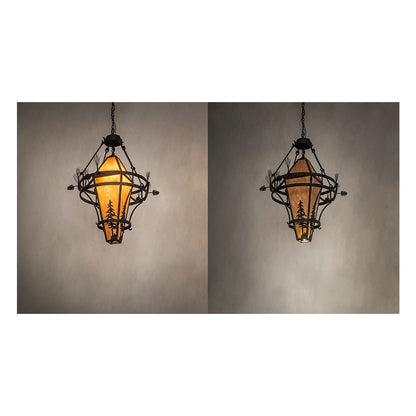 3 Light 36" Wide Pendant