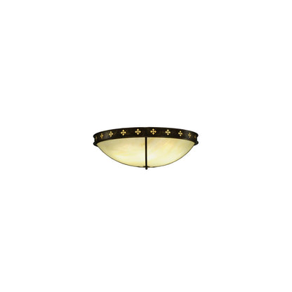 Byzantine 6 Light 46" Wide Flush Mount Bowl Ceiling Fixture