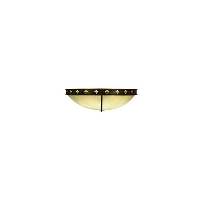 Byzantine 6 Light 46" Wide Flush Mount Bowl Ceiling Fixture