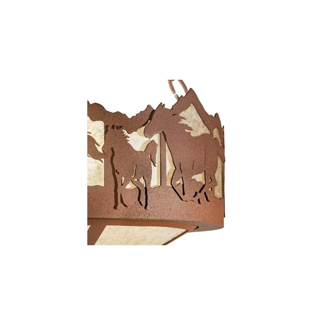 3 Light 16" Wide Pendant