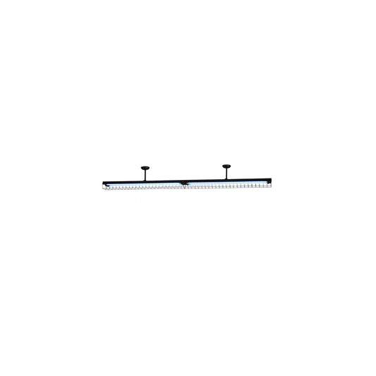Aufgabe 2 Light 98" Wide Semi-Flush Linear Ceiling Fixture