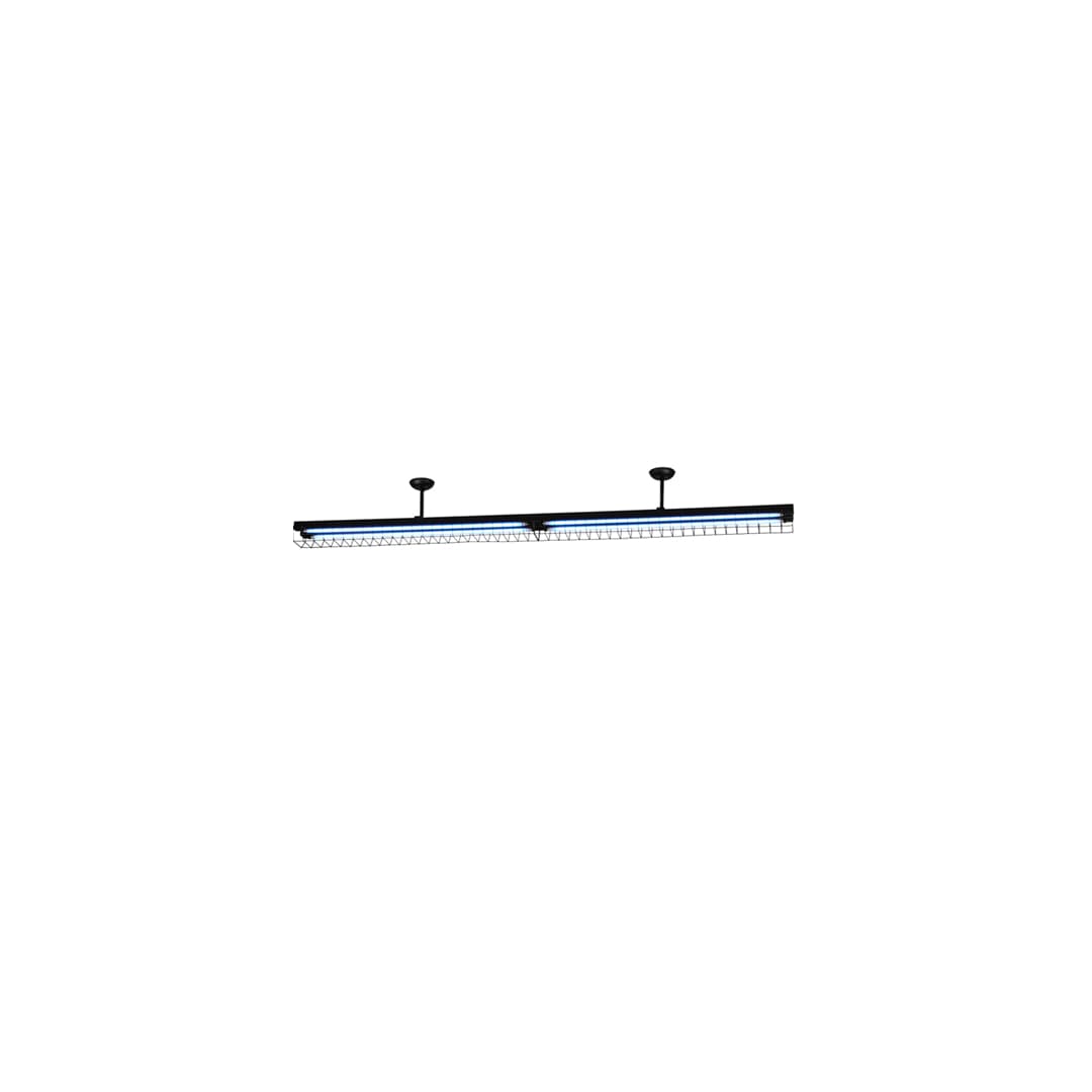 Aufgabe 2 Light 98" Wide Semi-Flush Linear Ceiling Fixture