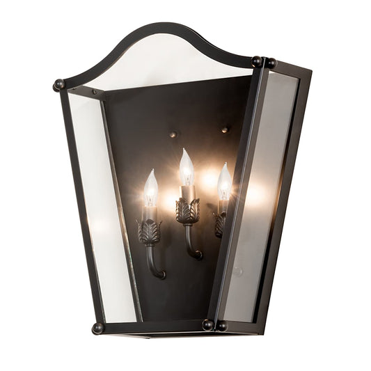 Wine Cellar 3 Light 17" Tall Wall Sconce