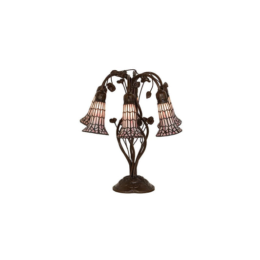 Pond Lily 6 Light 19" Tall Buffet Table Lamp