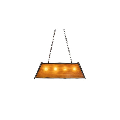 4 Light 42" Wide Linear Pendant