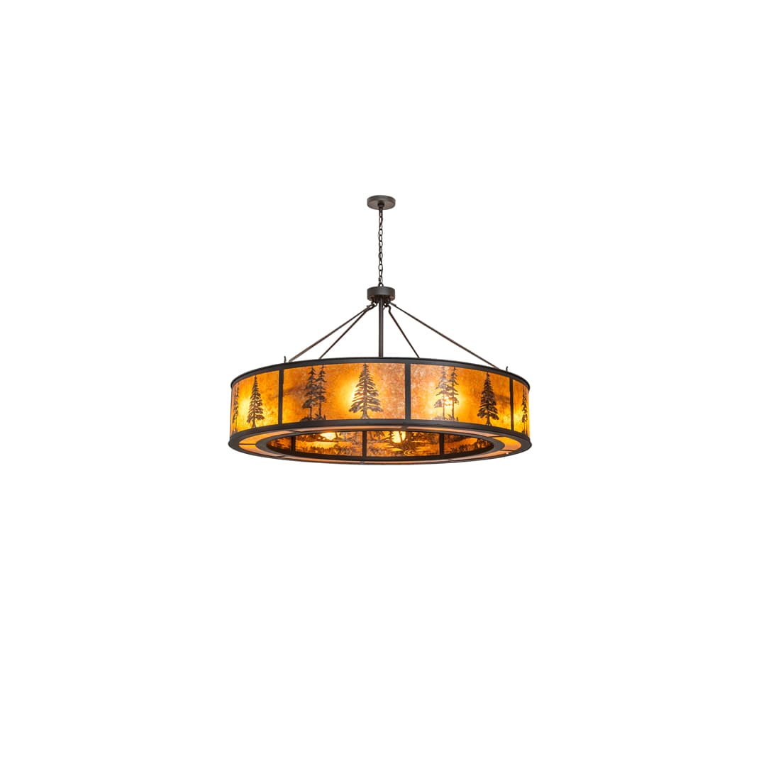8 Light 62" Wide Pendant