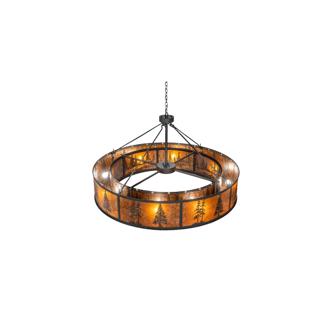 8 Light 62" Wide Pendant