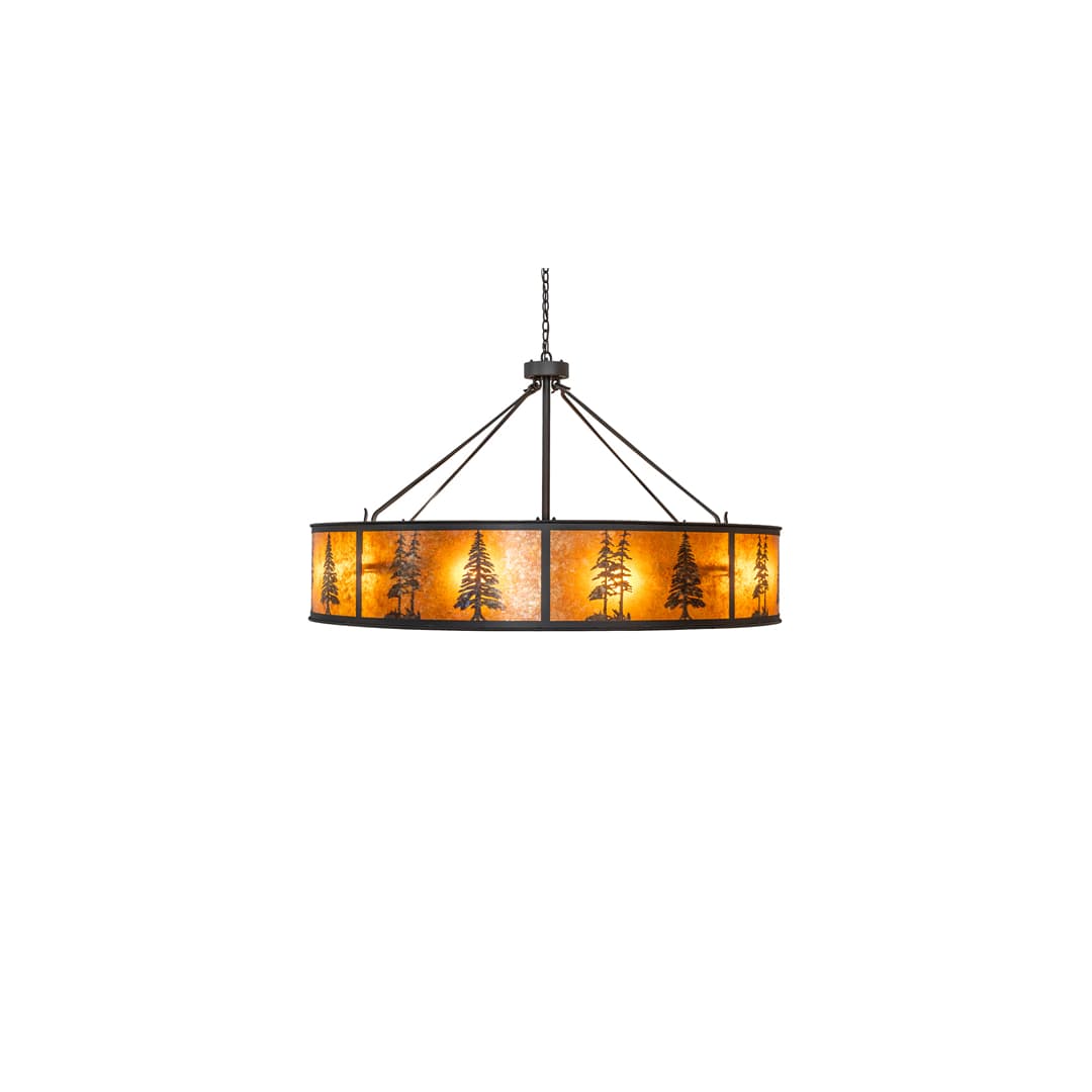 8 Light 62" Wide Pendant