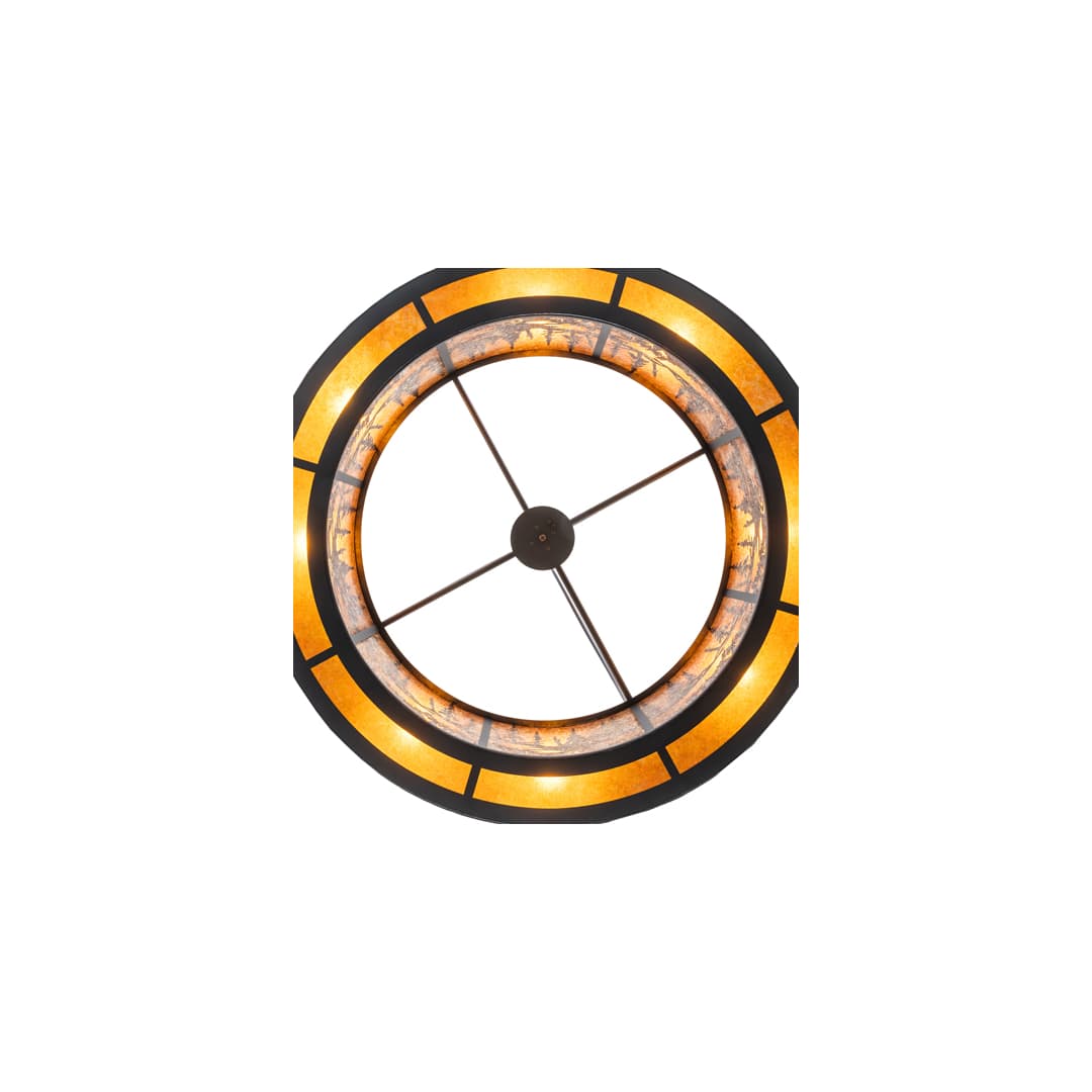 8 Light 62" Wide Pendant