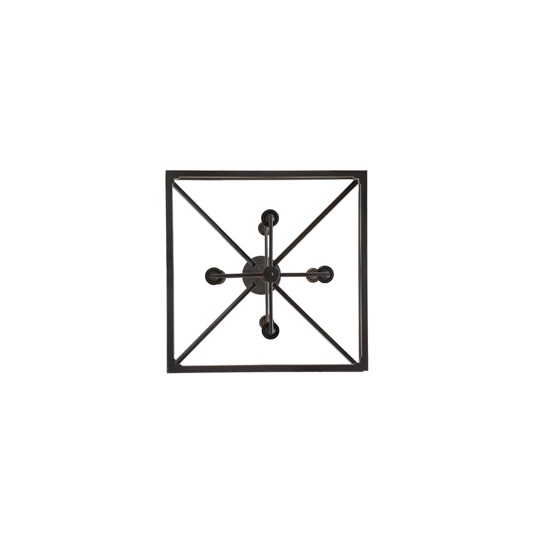 8 Light 51" Wide Taper Candle Pendant