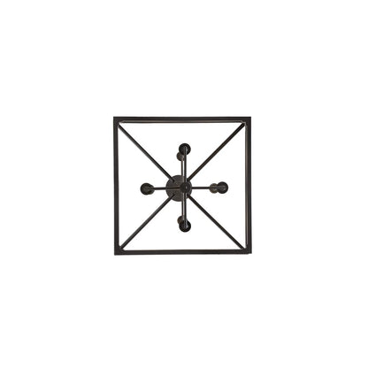 8 Light 51" Wide Taper Candle Pendant