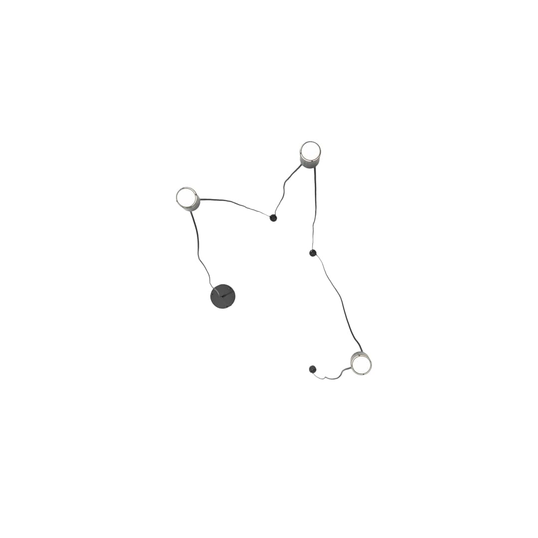 3 Light 48" Wide Multi Light Pendant