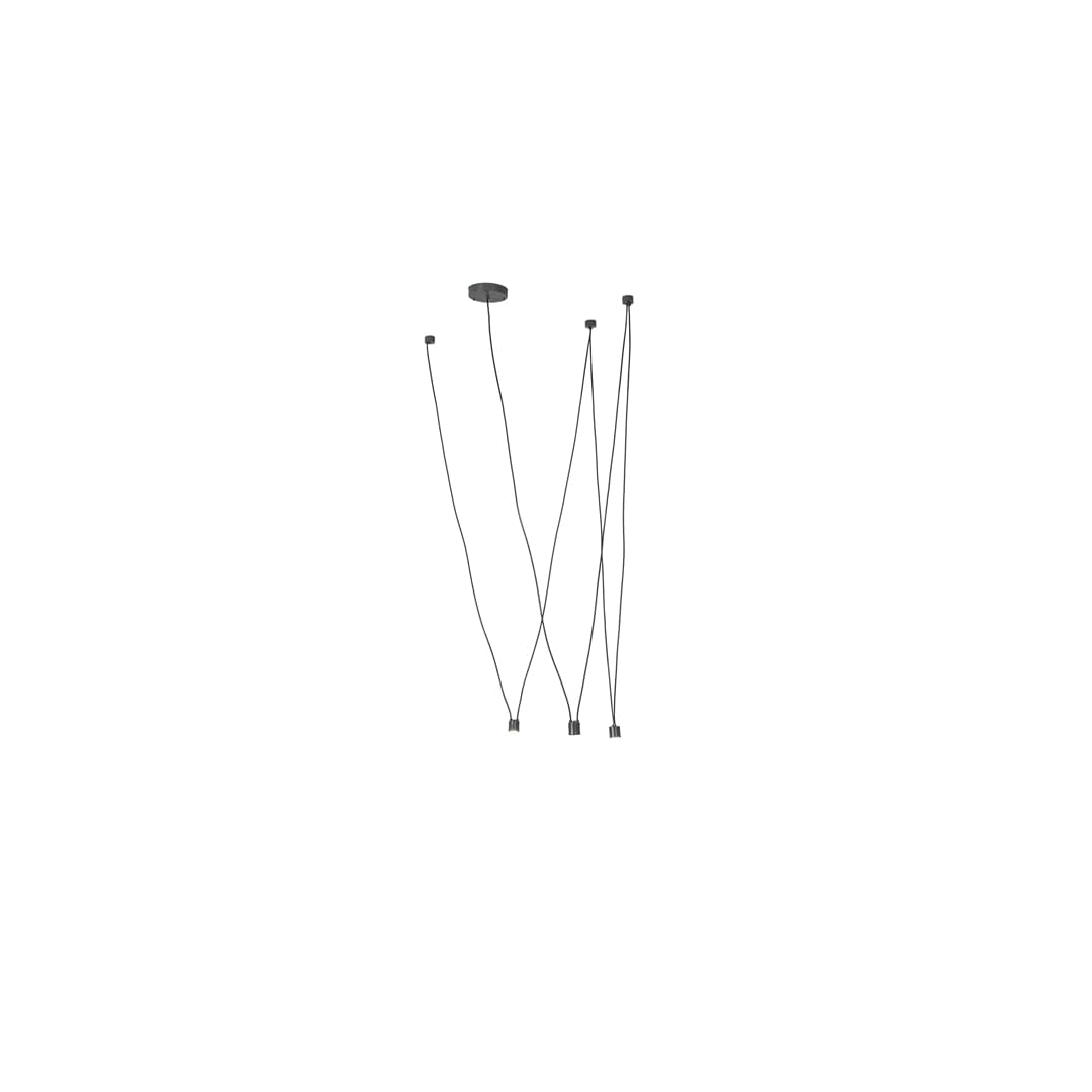 3 Light 48" Wide Multi Light Pendant