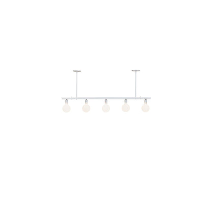 5 Light 54" Wide Linear Pendant