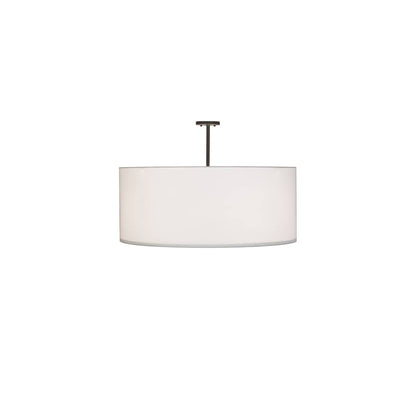 Cilindro 3 Light 36" Wide Semi-Flush Drum Ceiling Fixture - Oil Rubbed Bronze Finish