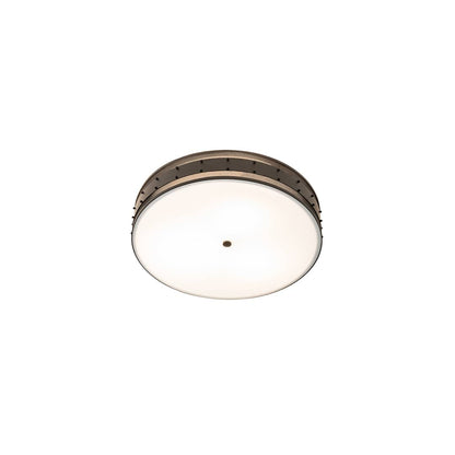 Nolan 3 Light 30" Wide Semi-Flush Drum Ceiling Fixture