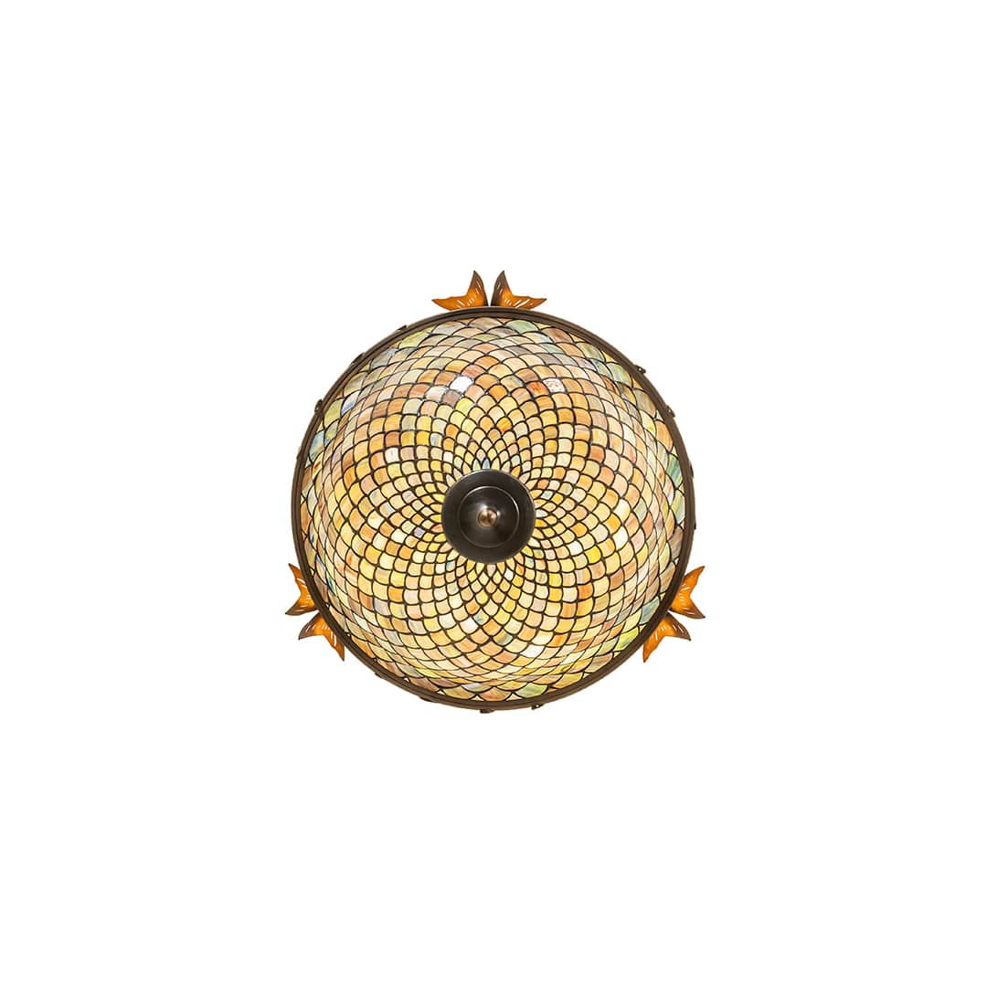 Catch of the Day 4 Light 30" Wide Semi-Flush Bowl Ceiling Fixture