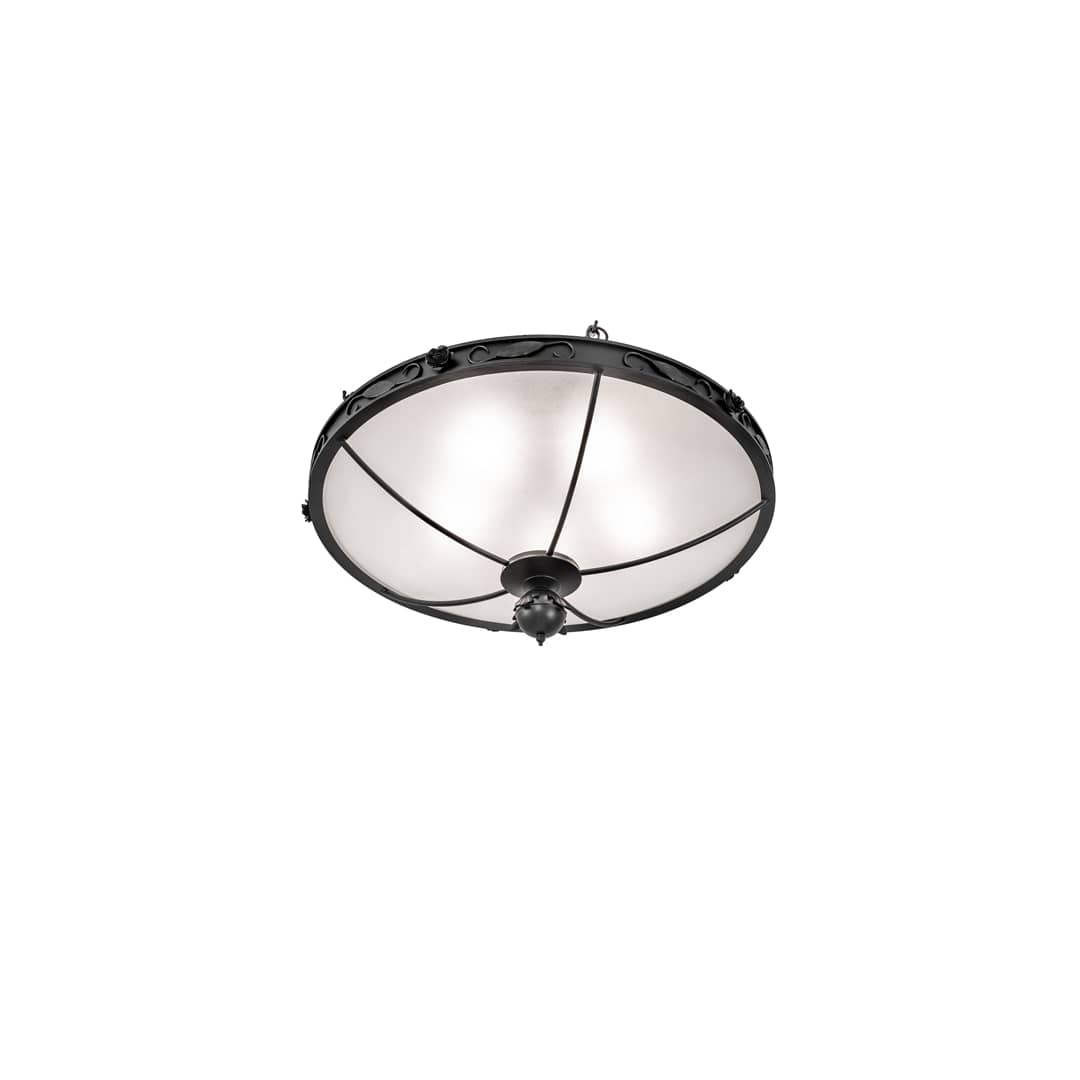 Arabesque 5 Light 32" Wide Semi-Flush Bowl Ceiling Fixture