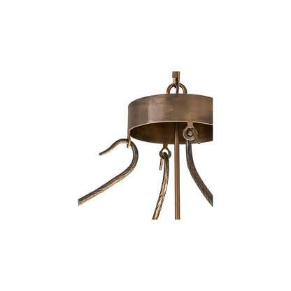 6 Light 36" Wide Pendant