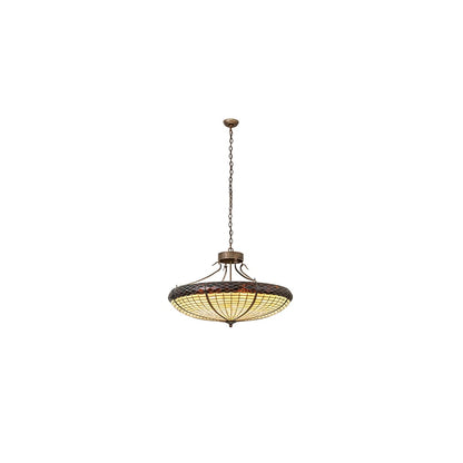 6 Light 36" Wide Pendant
