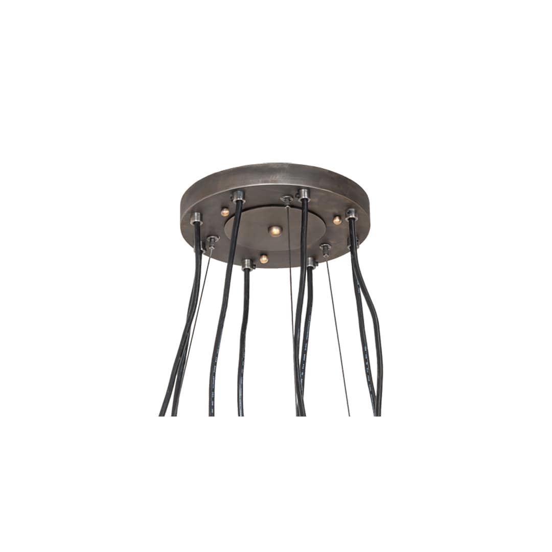 8 Light 50" Wide Suspension Pendant