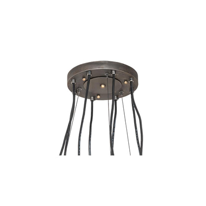 8 Light 50" Wide Suspension Pendant