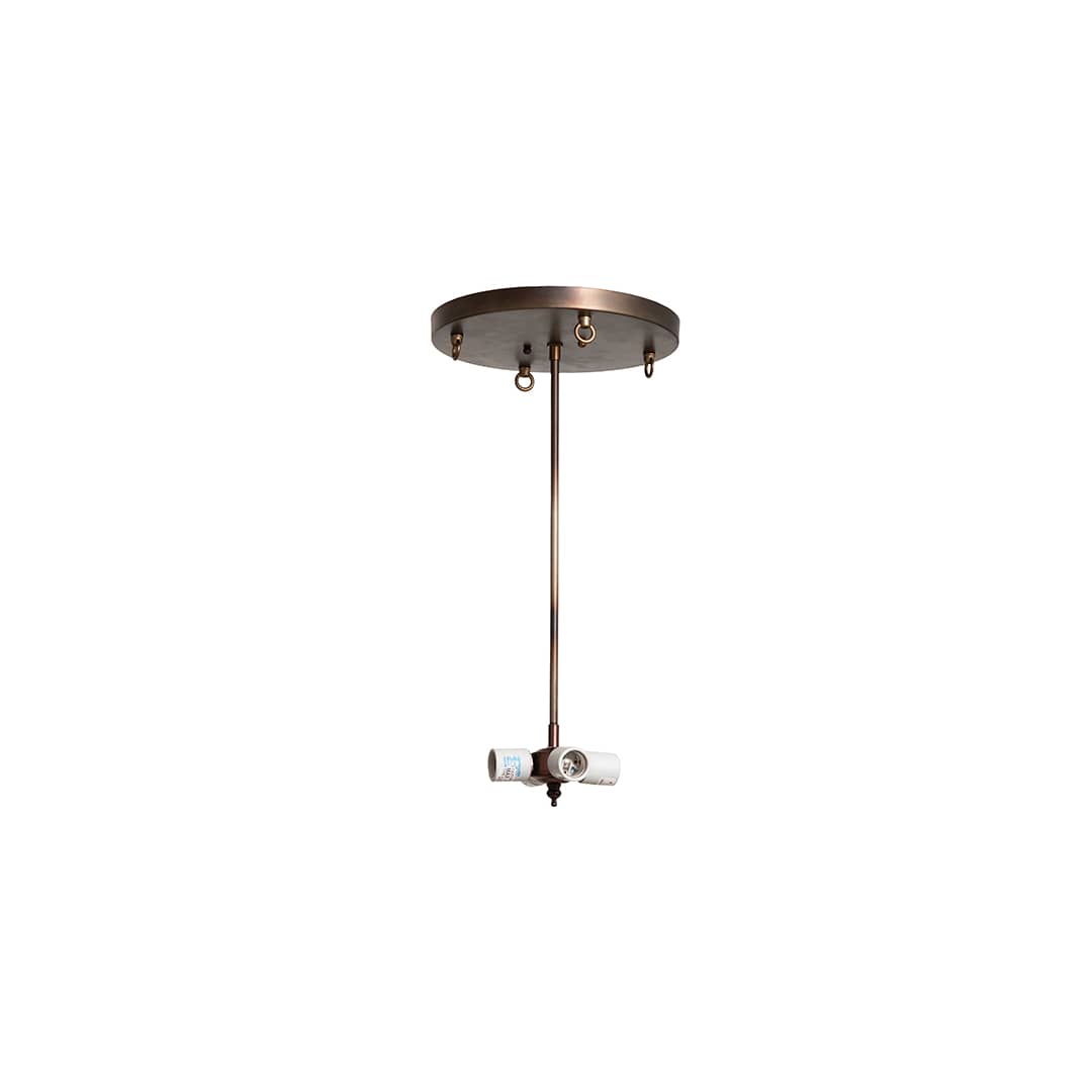Leaping Trout 4 Light 22" Wide Semi-Flush Ceiling Fixture