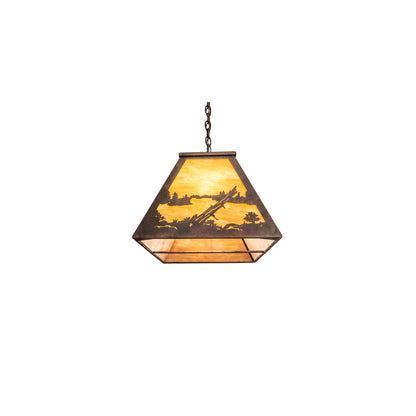 6 Light 48" Wide Billiard Linear Pendant
