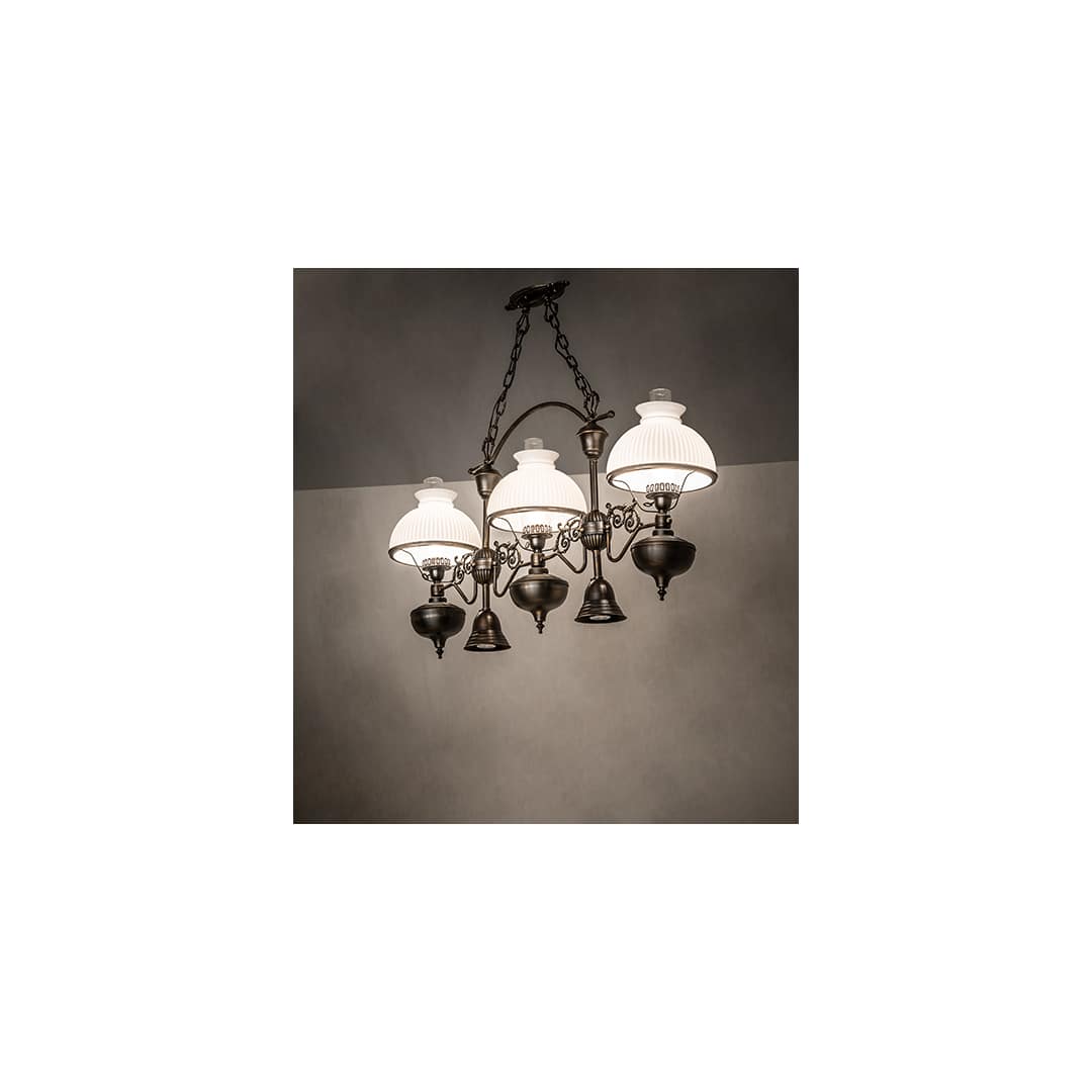 3 Light 48" Wide Linear Pendant