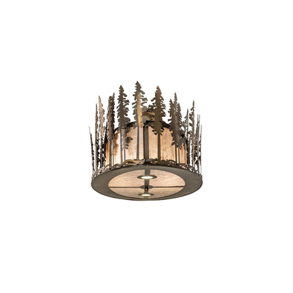 Tall Pines 6 Light 48" Wide Semi-Flush Ceiling Fixture